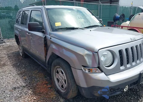 2016 Jeep Patriot Sport from USA, damaged, VIN 1C4NJRBB1GD798288